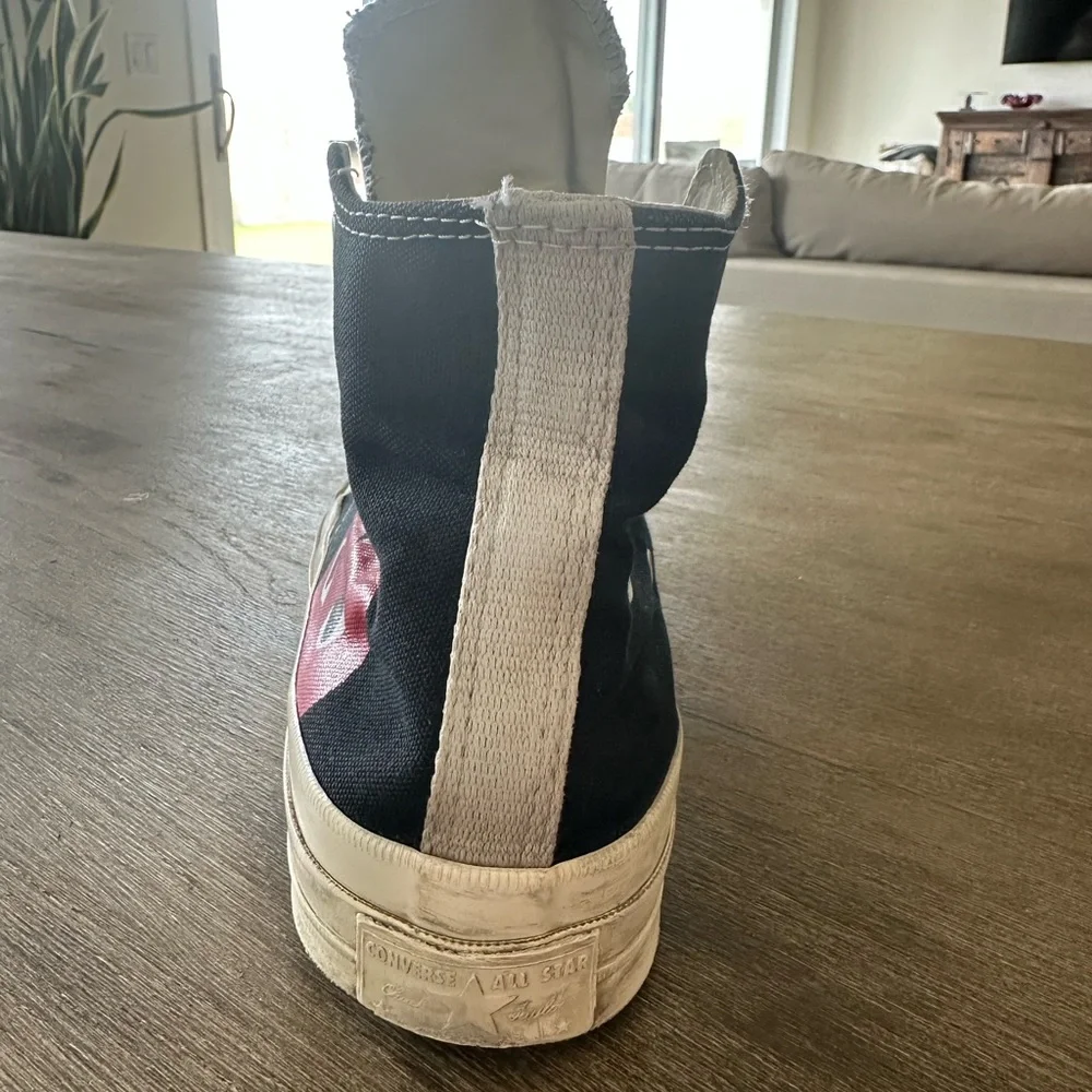 Converse x Comme des Garçons Play Chuck 70 High-Top Sneakers